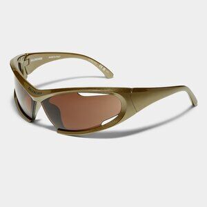 BNWT AW24 BALENCIAGA DYNAMO MASK SUNGLASSES BB0318S
